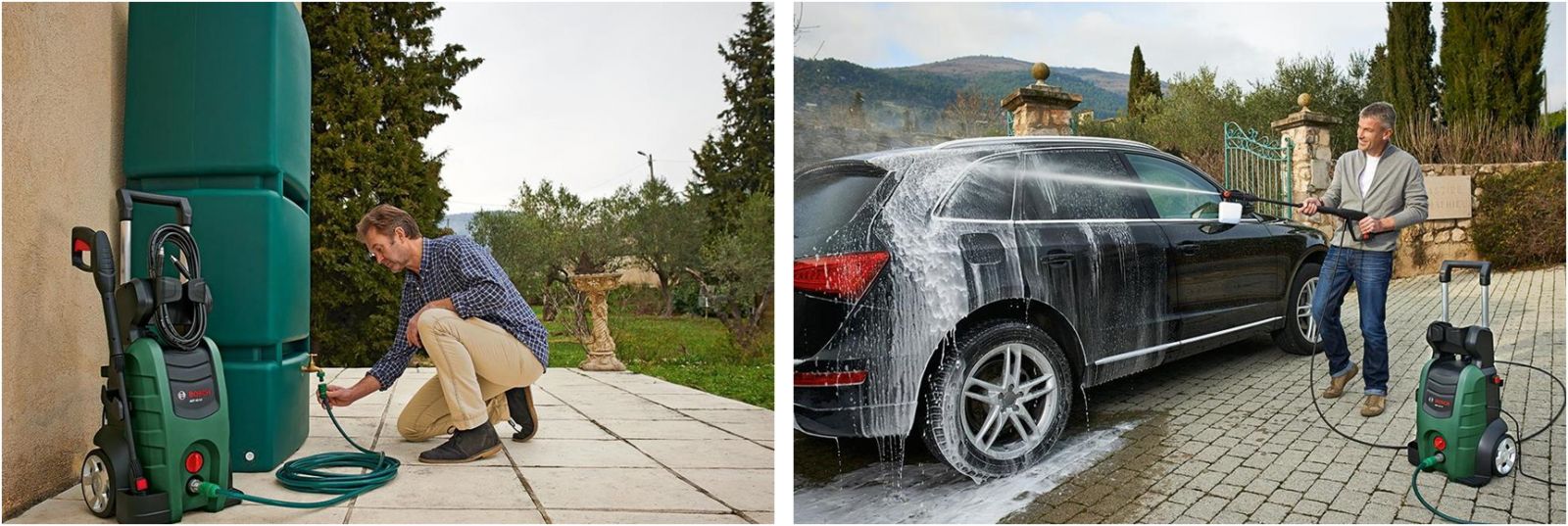 מכונת שטיפה בלחץ בוש BOSCH AQT42-13 CWS